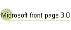 Microsoft front page 3.0